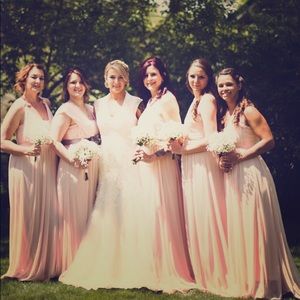 Convertible bridesmaid/evening dress